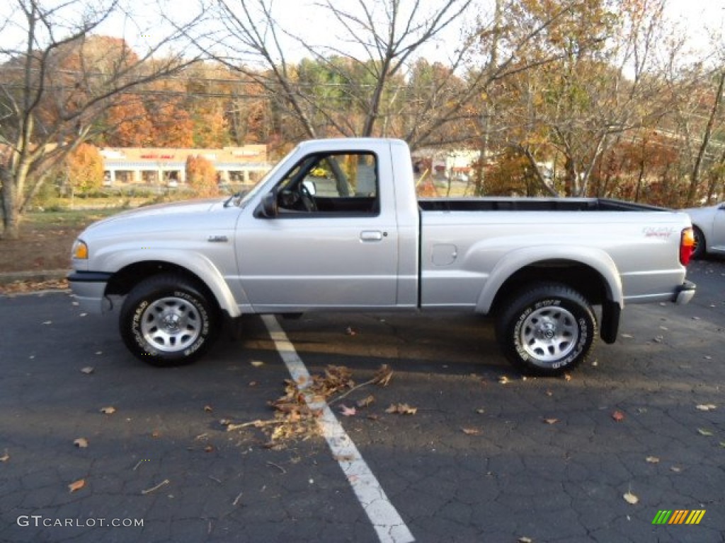 Silver Metallic 2003 Mazda B-Series Truck B3000 Regular Cab Dual Sport Exterior Photo #56547478