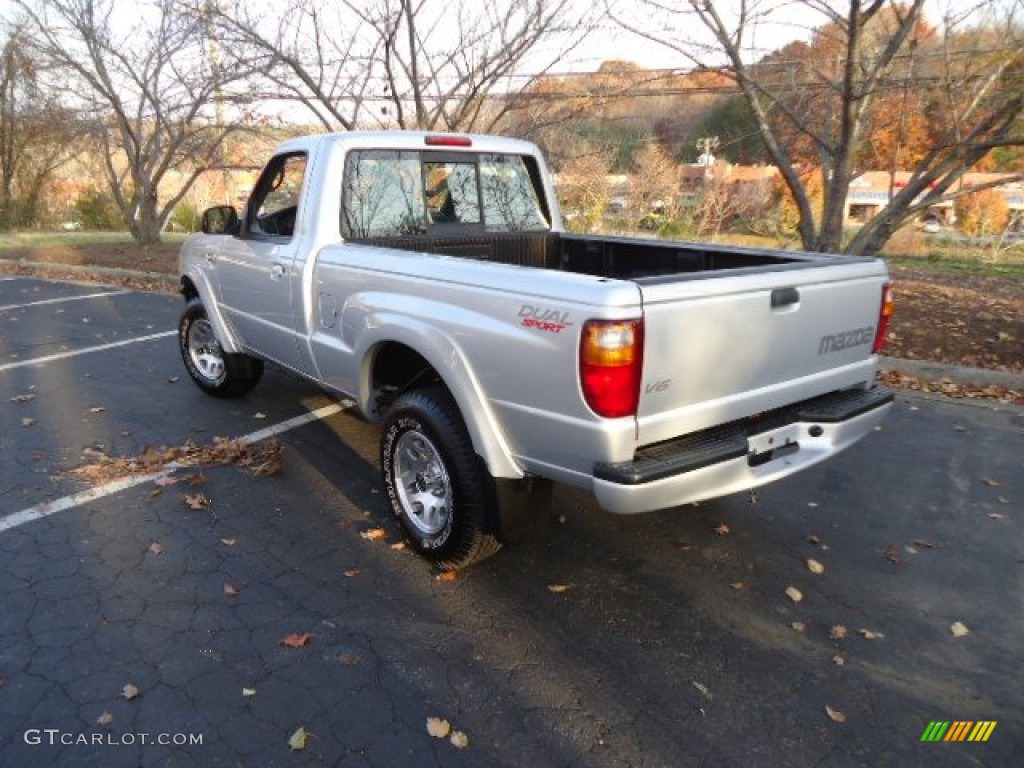 Silver Metallic 2003 Mazda B-Series Truck B3000 Regular Cab Dual Sport Exterior Photo #56547487