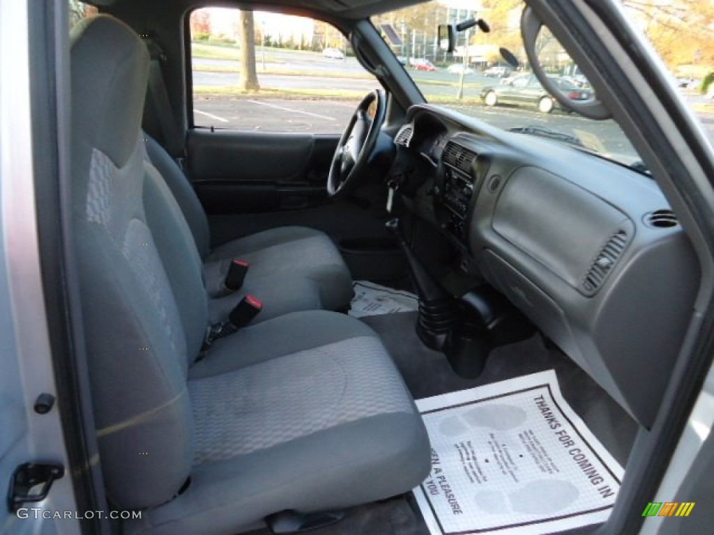 Medium Dark Flint Interior 2003 Mazda B-Series Truck B3000 Regular Cab Dual Sport Photo #56547541