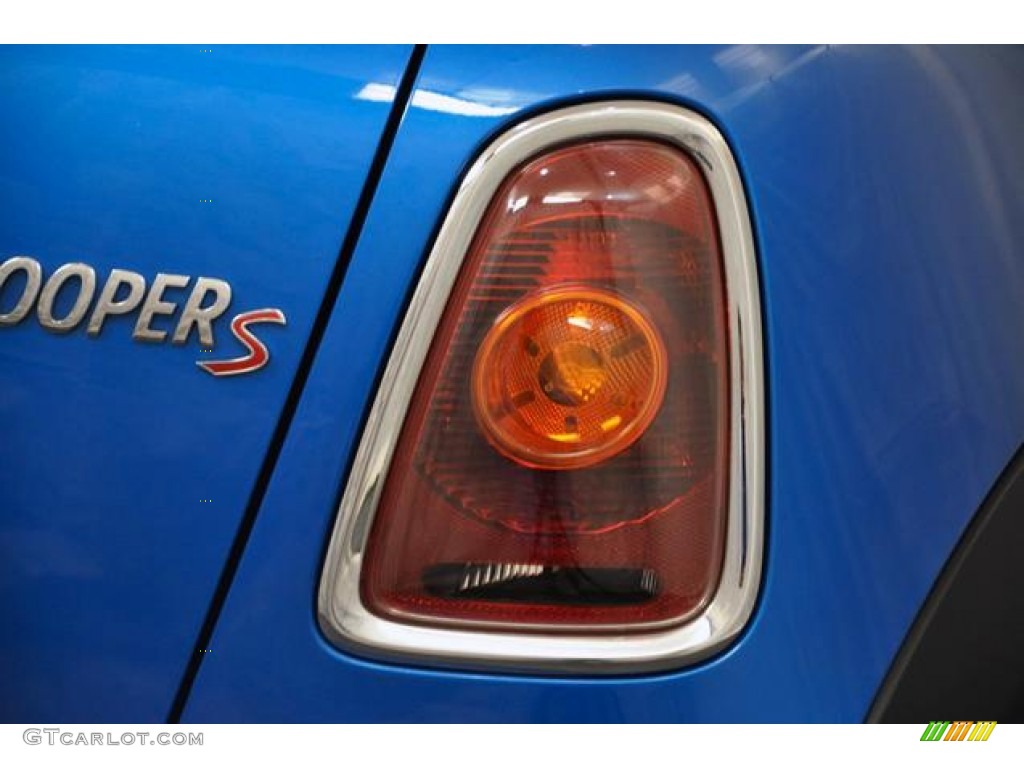 2009 Cooper S Hardtop - Laser Blue Metallic / Black/Grey photo #3