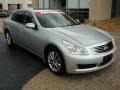 2008 Liquid Platinum Silver Infiniti G 35 Sedan  photo #2