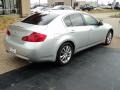 2008 Liquid Platinum Silver Infiniti G 35 Sedan  photo #3