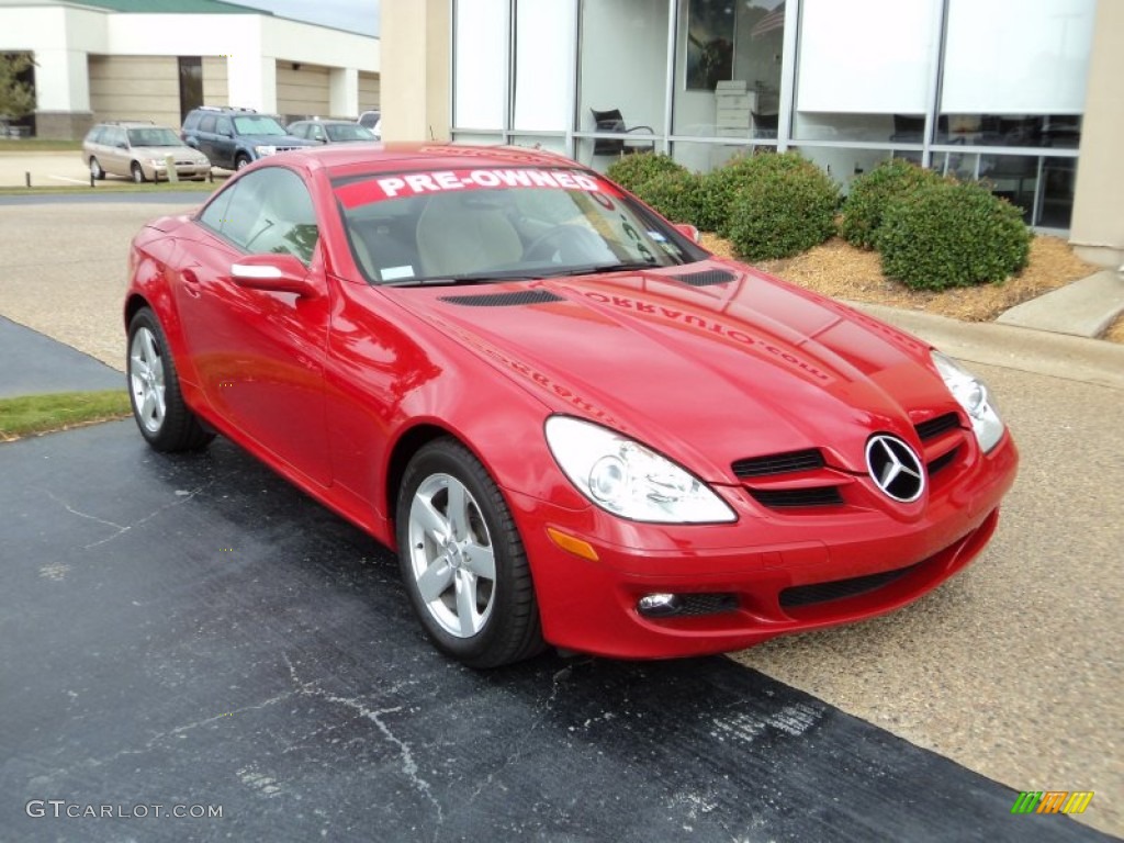 Mars Red 2007 Mercedes-Benz SLK 280 Roadster Exterior Photo #56549818