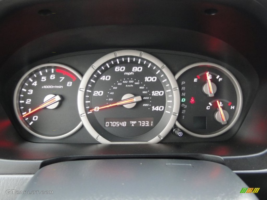 2008 Honda Pilot EX-L Gauges Photo #56550193