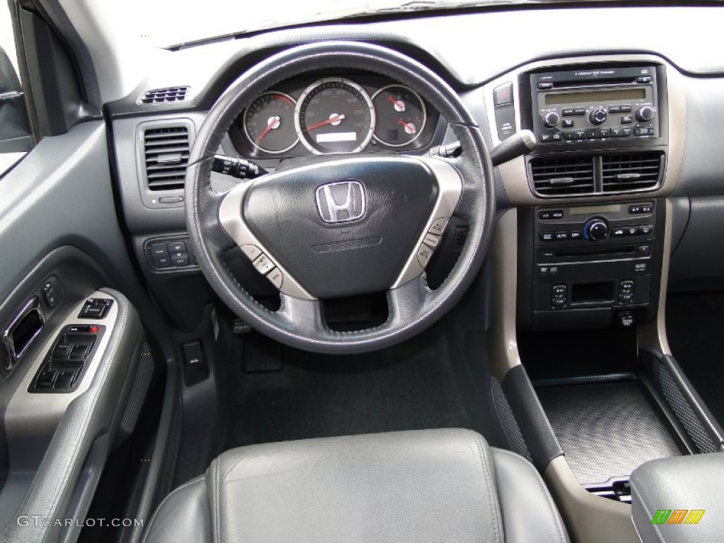 2008 Honda Pilot EX-L Gray Dashboard Photo #56550210