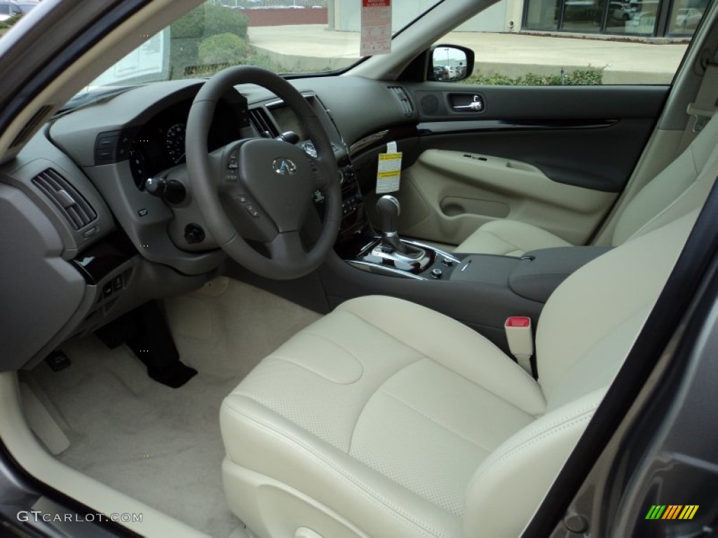 Wheat Interior 2012 Infiniti G 37 Journey Sedan Photo #56550675