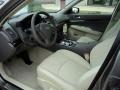 Wheat 2012 Infiniti G 37 Journey Sedan Interior Color