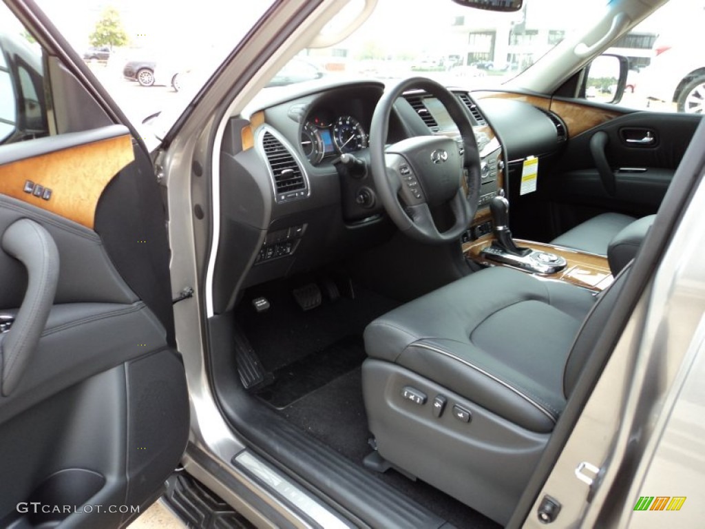 Graphite Interior 2012 Infiniti QX 56 Photo #56550916