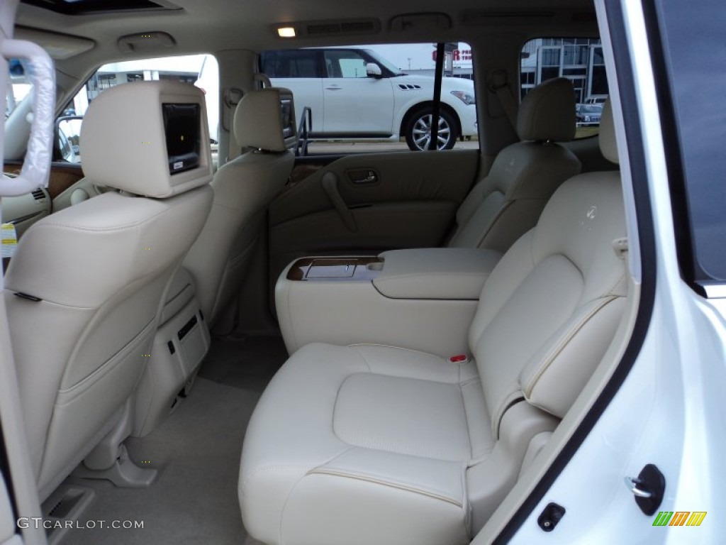 Wheat Interior 2012 Infiniti QX 56 Photo #56551273