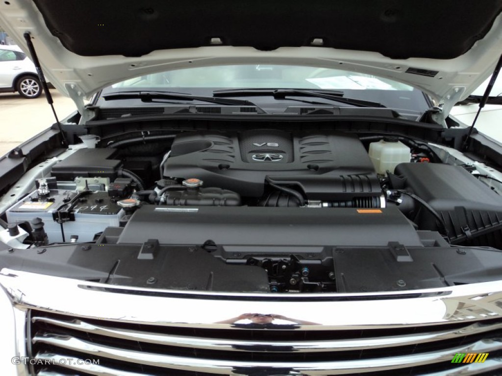 2012 Infiniti QX 56 5.6 Liter DOHC 32-Valve VVEL CVTCS V8 Engine Photo #56551345