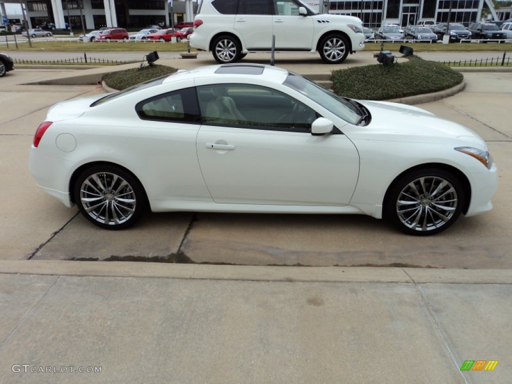 Moonlight White 2012 Infiniti G 37 Journey Coupe Exterior Photo #56551417