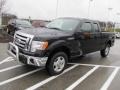Black - F150 XLT SuperCab 4x4 Photo No. 6