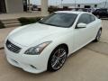 Moonlight White 2012 Infiniti G 37 S Sport Coupe