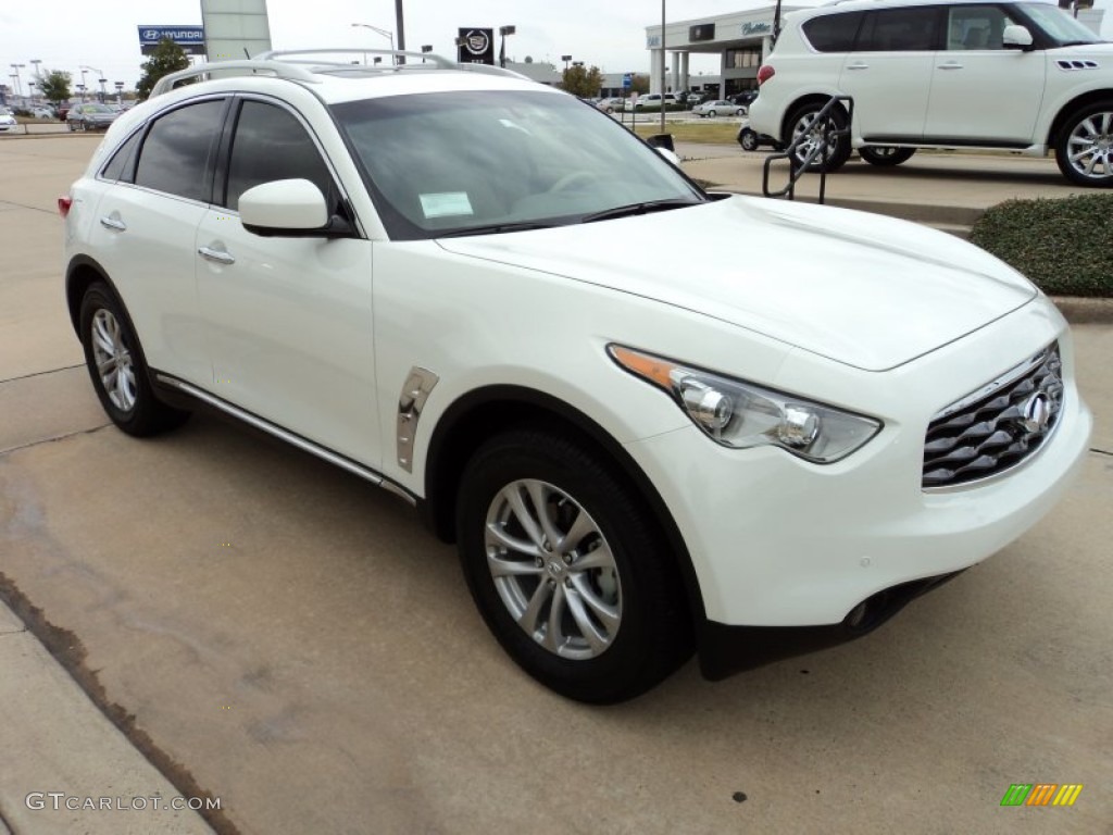 Moonlight White 2011 Infiniti FX 35 Exterior Photo #56551894