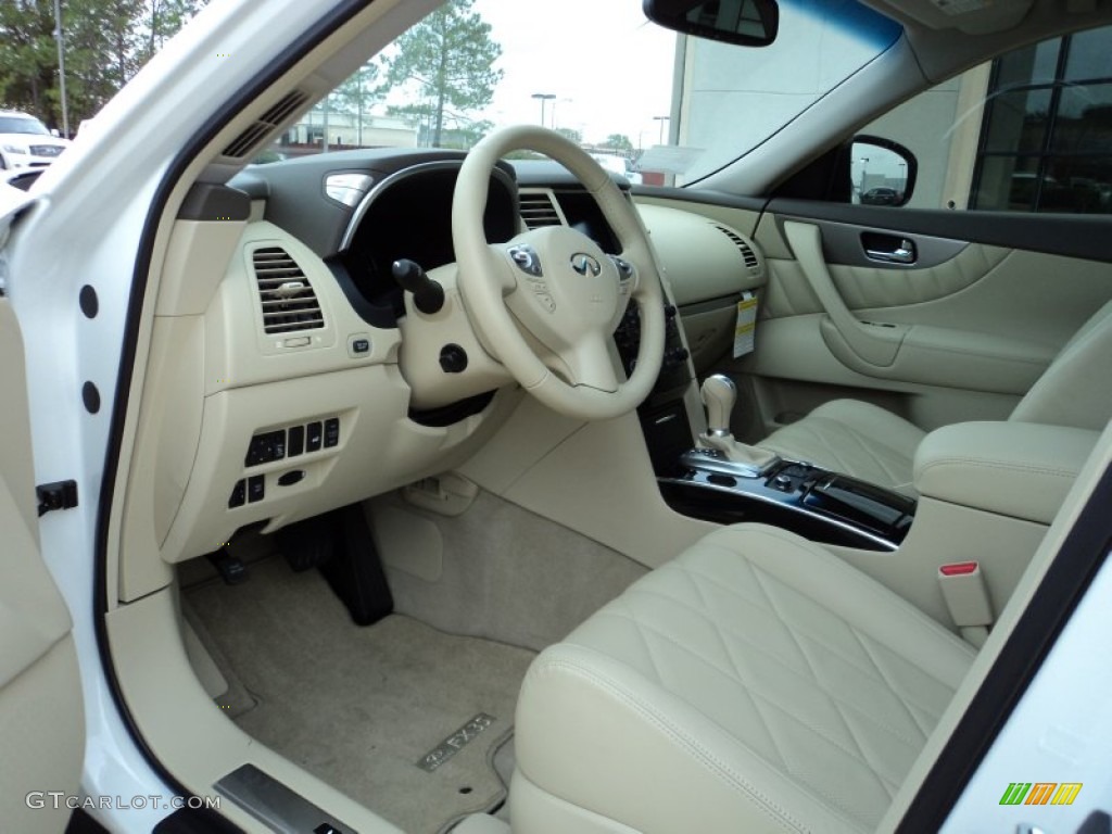 Wheat Interior 2011 Infiniti FX 35 Photo #56552035