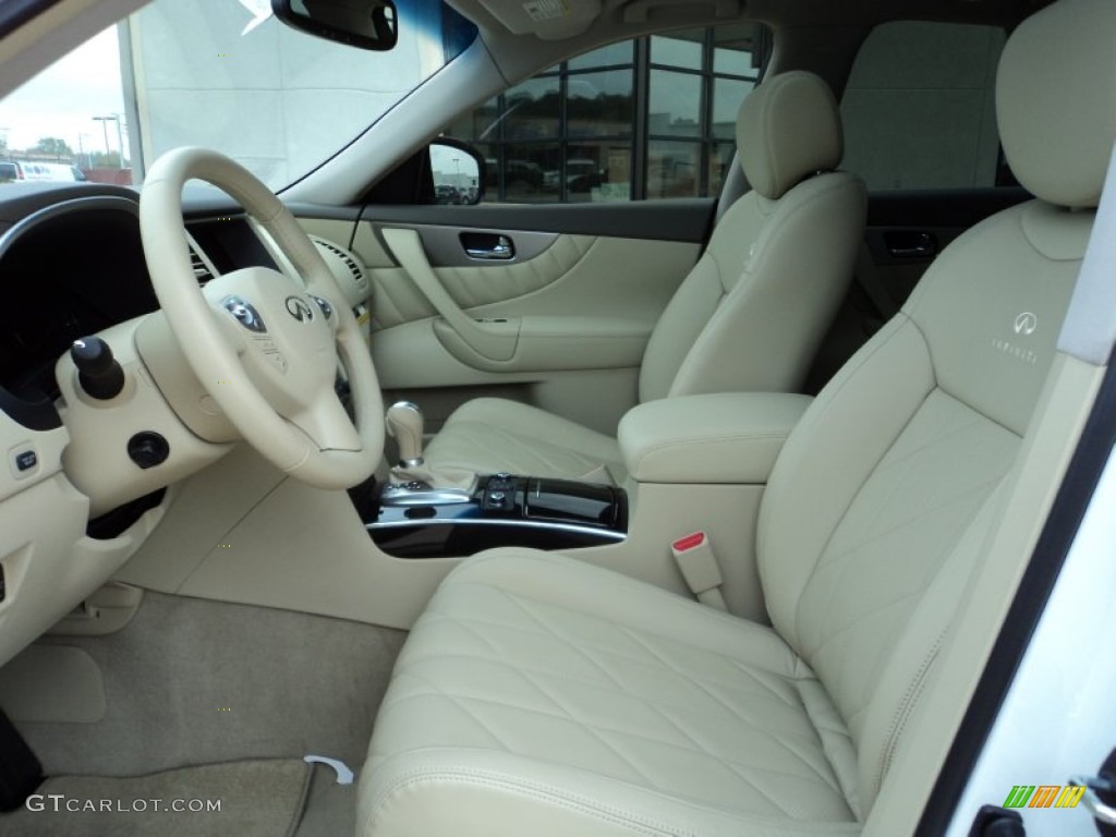 Wheat Interior 2011 Infiniti FX 35 Photo #56552044