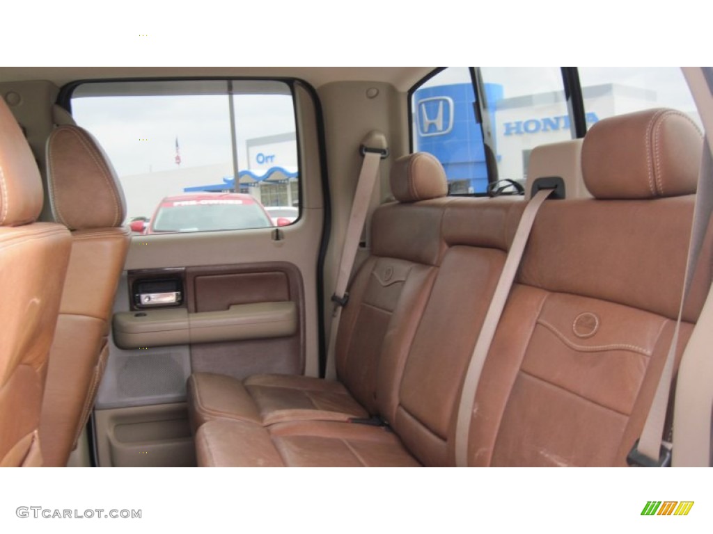 2006 F150 King Ranch SuperCrew 4x4 - Oxford White / Castano Brown Leather photo #17