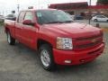 2011 Victory Red Chevrolet Silverado 1500 LT Extended Cab 4x4  photo #5