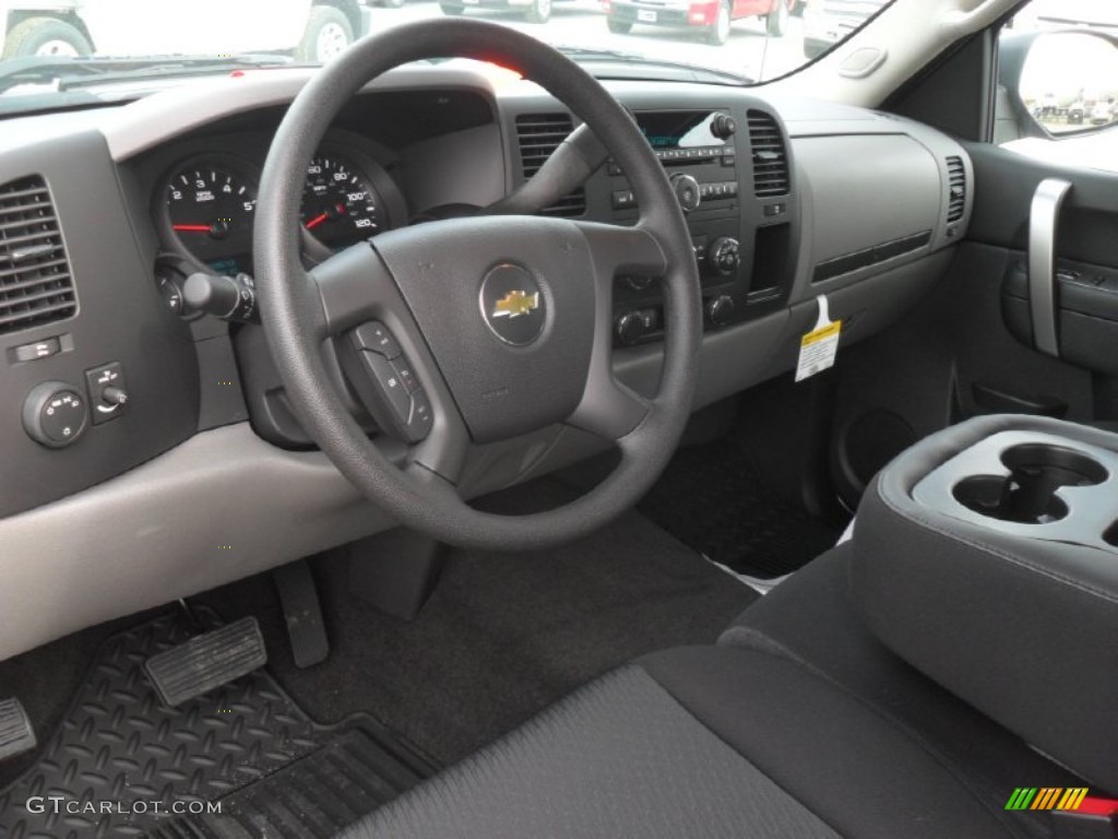 2011 Silverado 1500 LS Extended Cab - Blue Granite Metallic / Dark Titanium photo #24