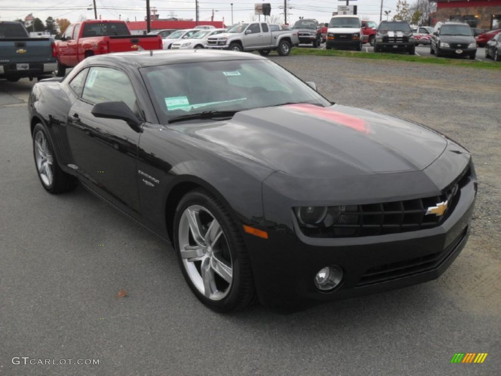 Carbon Flash Metallic 2012 Chevrolet Camaro LT 45th Anniversary Edition Coupe Exterior Photo #56553706