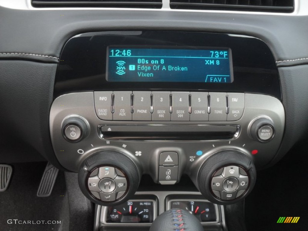 2012 Chevrolet Camaro LT 45th Anniversary Edition Coupe Audio System Photo #56553781