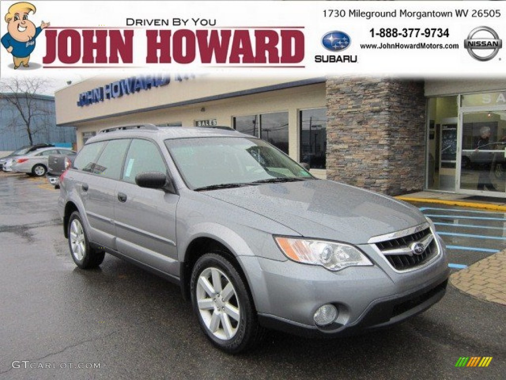 2009 Outback 2.5i Special Edition Wagon - Diamond Gray Metallic / Off Black photo #1