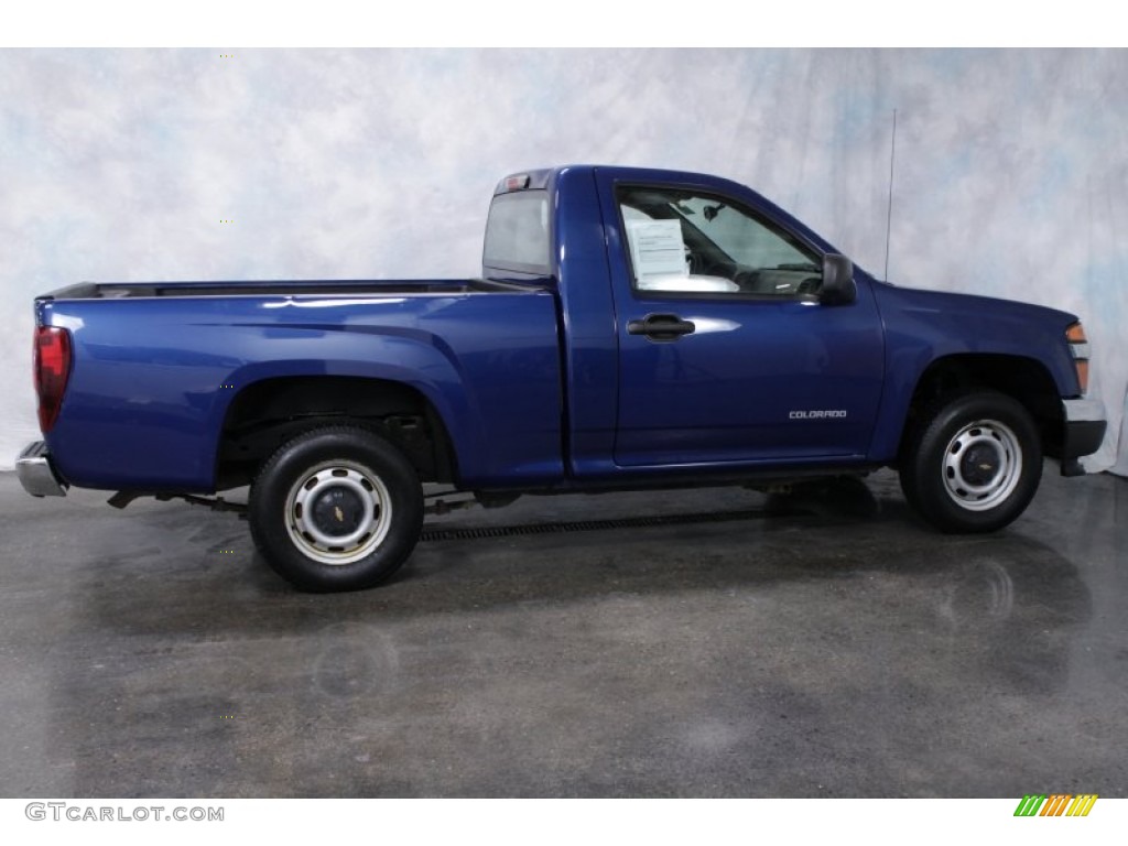 Superior Blue Metallic 2005 Chevrolet Colorado Regular Cab Exterior Photo #56554525