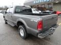 2002 Dark Shadow Grey Metallic Ford F250 Super Duty XLT Crew Cab 4x4  photo #2