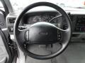 Medium Flint 2002 Ford F250 Super Duty XLT Crew Cab 4x4 Steering Wheel