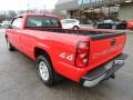 2006 Victory Red Chevrolet Silverado 1500 Work Truck Extended Cab 4x4  photo #2