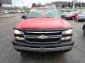 2006 Victory Red Chevrolet Silverado 1500 Work Truck Extended Cab 4x4  photo #7