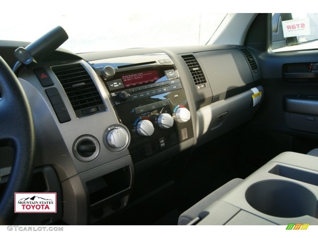 2012 Tundra Double Cab 4x4 - Super White / Graphite photo #6