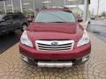 2011 Ruby Red Pearl Subaru Outback 3.6R Limited Wagon  photo #2