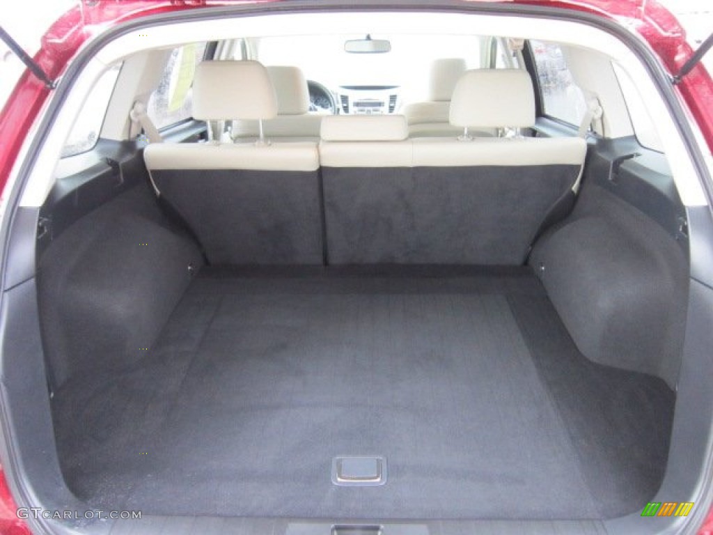 2011 Outback 3.6R Limited Wagon - Ruby Red Pearl / Warm Ivory photo #14