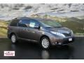 2012 Predawn Gray Mica Toyota Sienna XLE AWD  photo #1