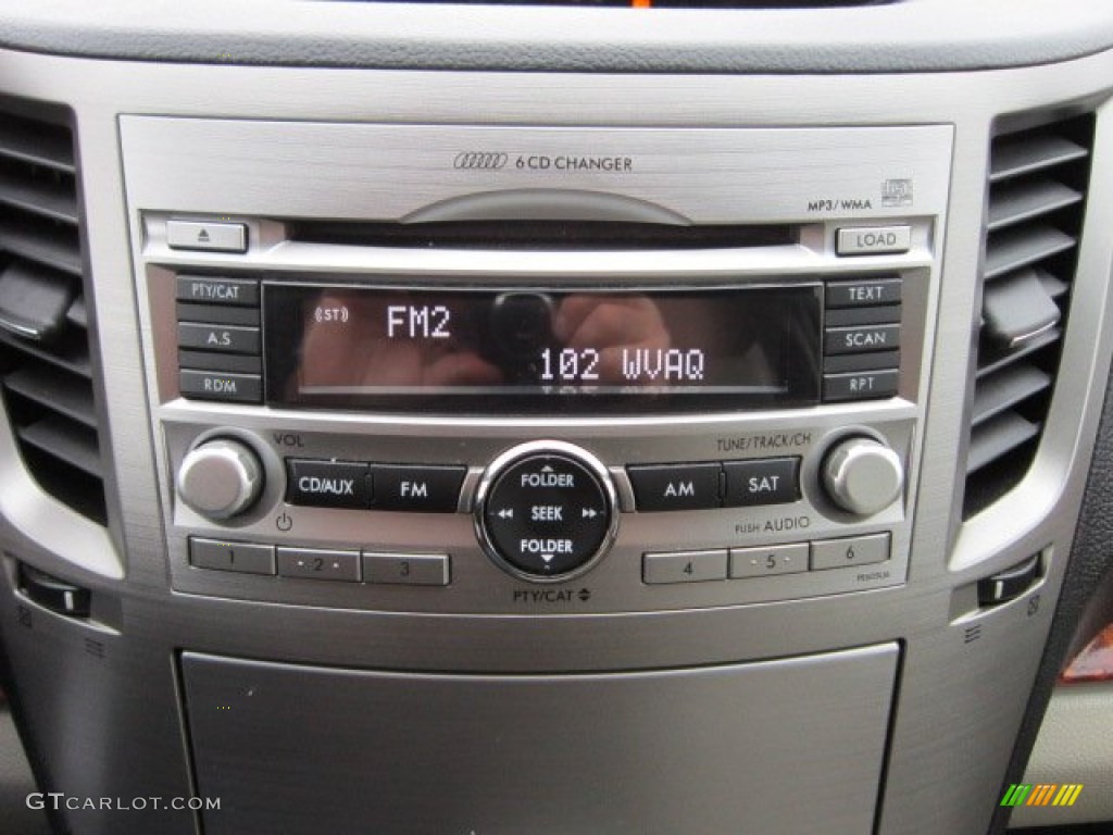 2011 Subaru Outback 3.6R Limited Wagon Audio System Photo #56555275