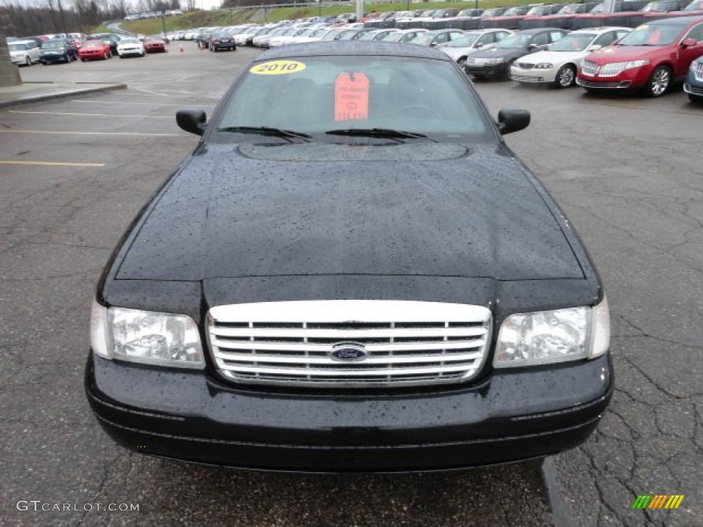 Black 2010 Ford Crown Victoria Police Interceptor Exterior Photo #56555425