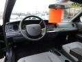Charcoal Black 2010 Ford Crown Victoria Police Interceptor Dashboard