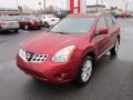 2012 Cayenne Red Nissan Rogue SV AWD  photo #3