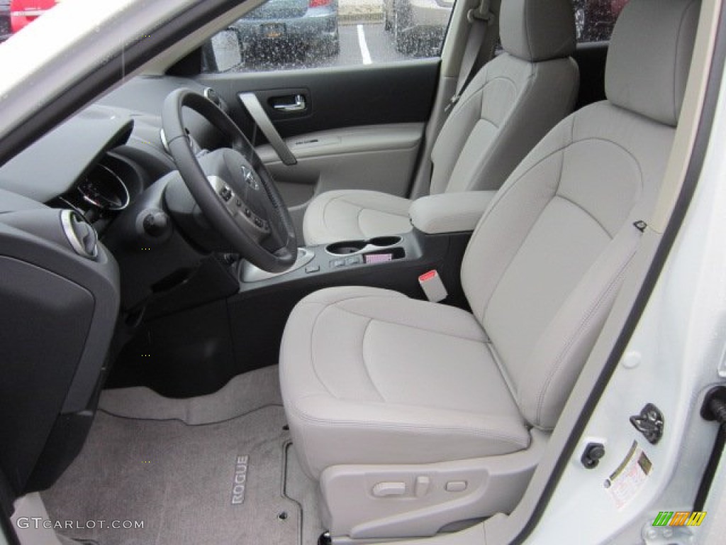 Gray Interior 2012 Nissan Rogue SV AWD Photo #56556487
