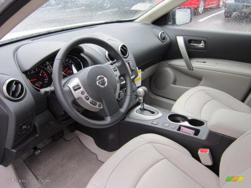 Gray Interior 2012 Nissan Rogue SV AWD Photo #56556494