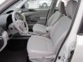 Platinum 2012 Subaru Forester 2.5 X Interior Color