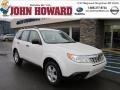 Satin White Pearl - Forester 2.5 X Photo No. 1