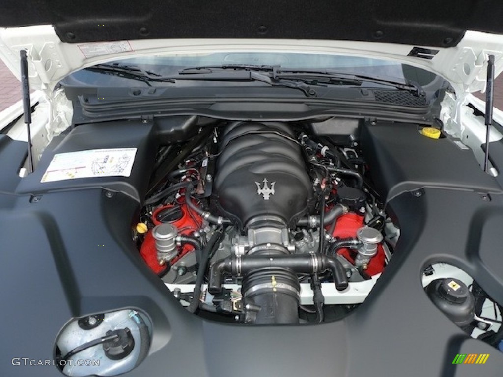 2012 Maserati GranTurismo Convertible GranCabrio 4.7 Liter DOHC 32-Valve VVT V8 Engine Photo #56558425