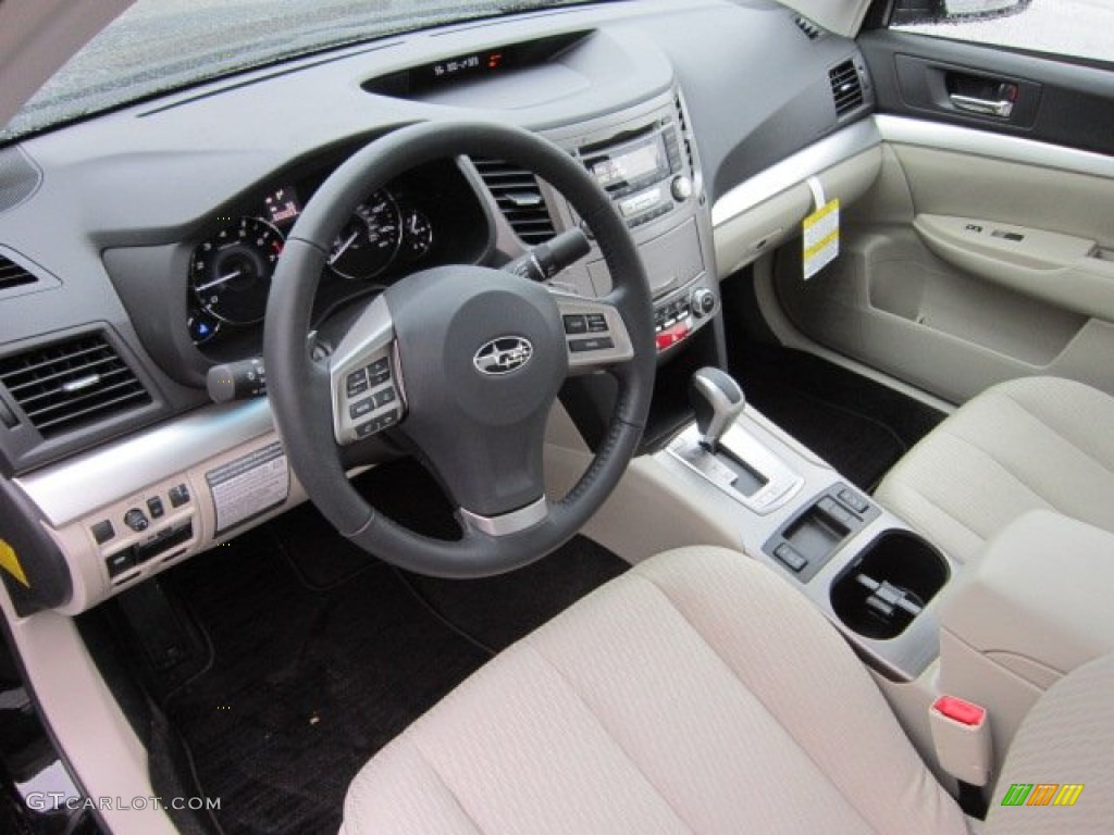 Warm Ivory Interior 2012 Subaru Legacy 2.5i Premium Photo #56558485