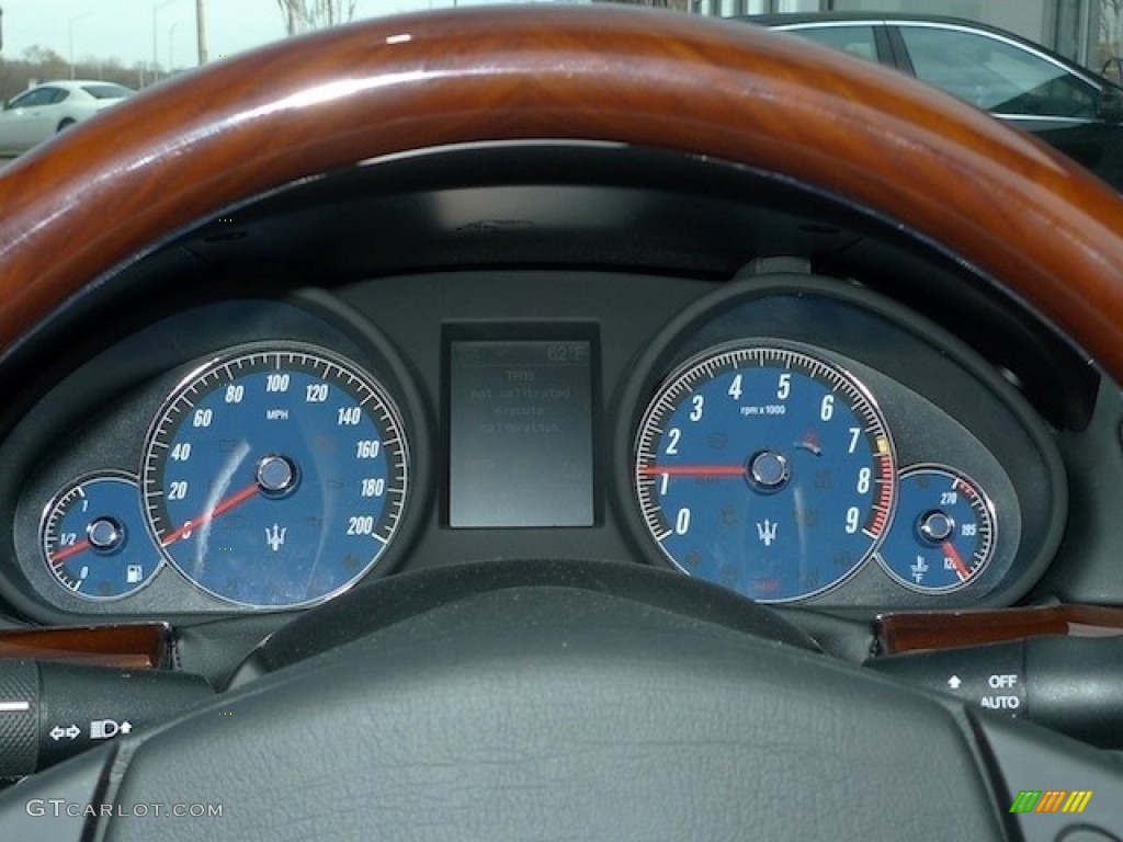 2012 Maserati GranTurismo Convertible GranCabrio Gauges Photo #56558599