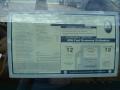 2012 Maserati Quattroporte S Window Sticker
