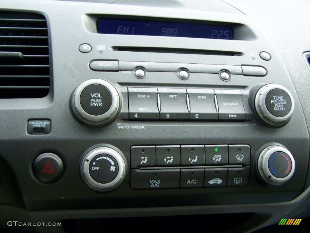 2009 Honda Civic LX Sedan Controls Photo #56558893
