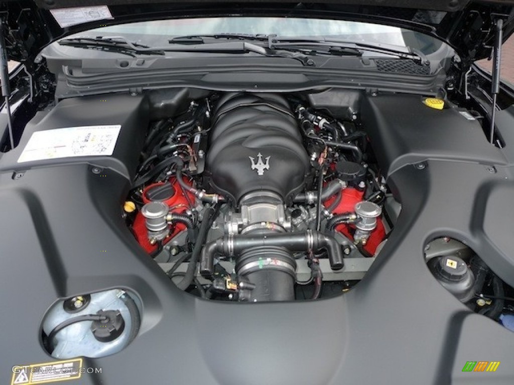 2012 Maserati GranTurismo S Automatic 4.7 Liter DOHC 32-Valve VVT V8 Engine Photo #56559000