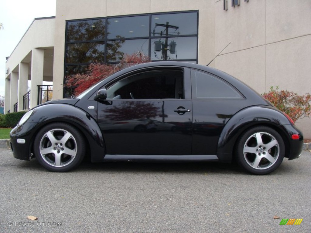 Black 2002 Volkswagen New Beetle Turbo S Coupe Exterior Photo #56559976